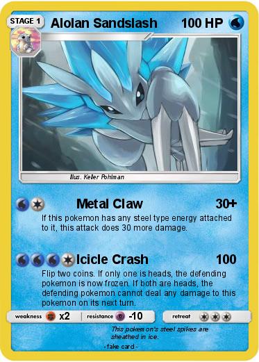 Pokemon Alolan Sandslash
