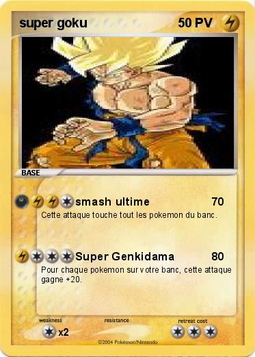 Pokemon super goku