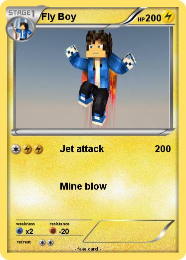 Pokemon Fly Boy