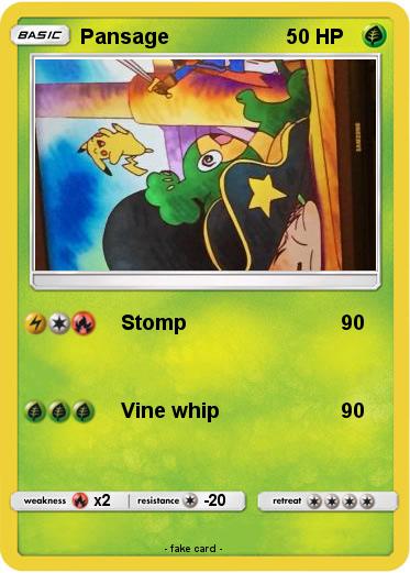 Pokemon Pansage