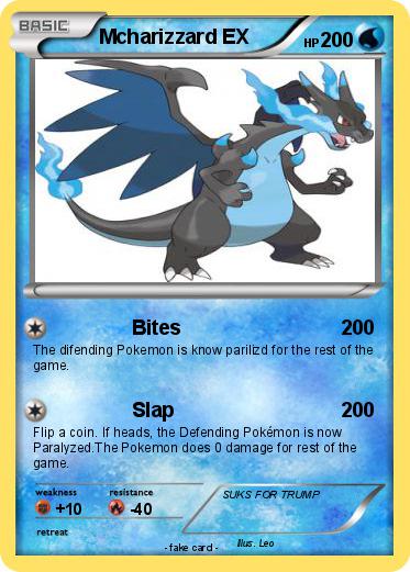 Pokemon Mcharizzard EX