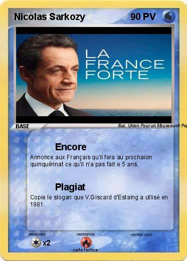 Pokemon Nicolas Sarkozy