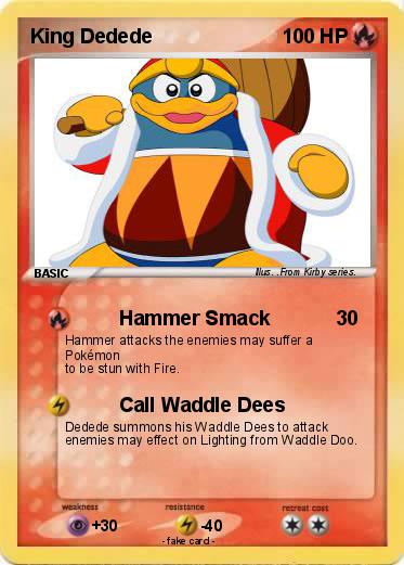 Pokemon King Dedede