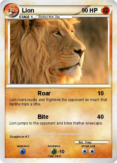 Pokemon Lion