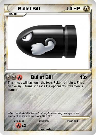 Pokemon Bullet Bill