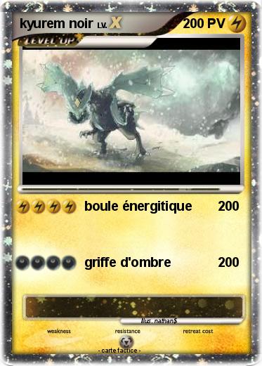 Pokemon kyurem noir