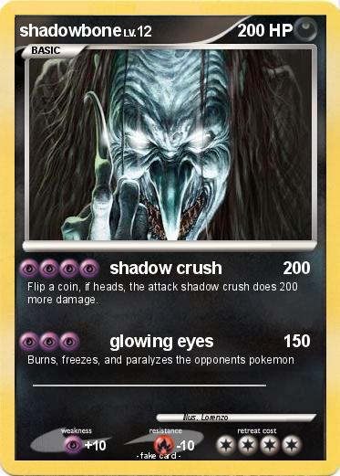 Pokemon shadowbone