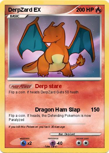 Pokemon DerpZard EX