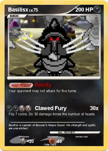 Pokemon Basilisx