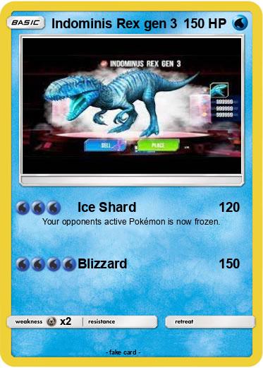 Pokemon Indominis Rex gen 3