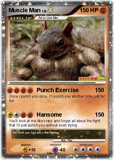 Pokemon Muscle Man