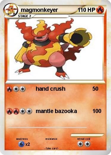 Pokemon magmonkeyer