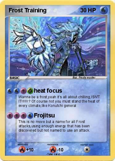Pokemon Frost Training