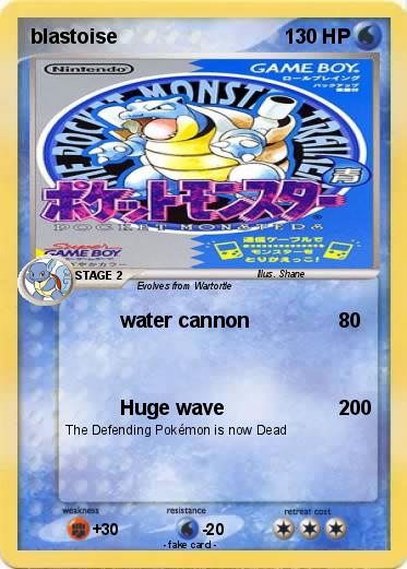 Pokemon blastoise