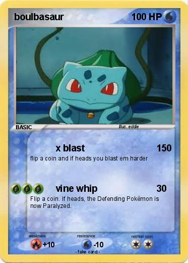 Pokemon boulbasaur