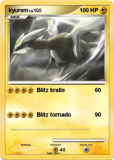 Pokemon kyurem