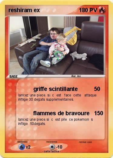 Pokemon reshiram ex