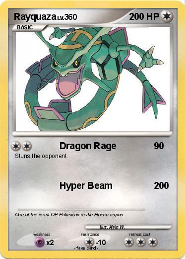 Pokemon Rayquaza