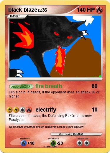 Pokemon black blaze