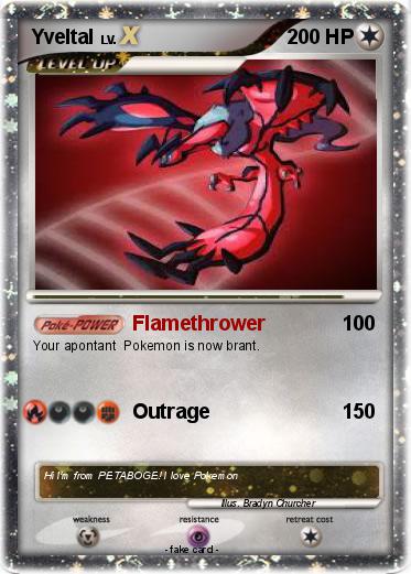 Pokemon Yveltal