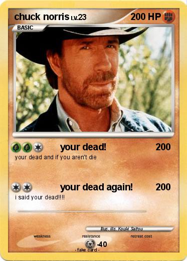 Pokemon chuck norris