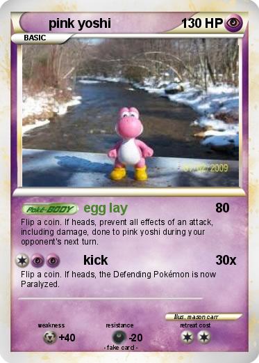 Pokemon pink yoshi