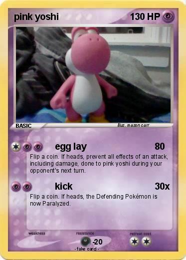 Pokemon pink yoshi
