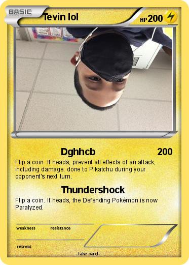 Pokemon Tevin lol