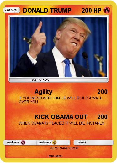Pokemon DONALD TRUMP