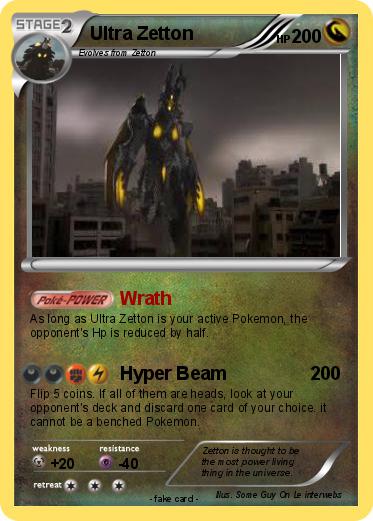 Pokemon Ultra Zetton