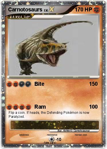 Pokemon Carnotosaurs