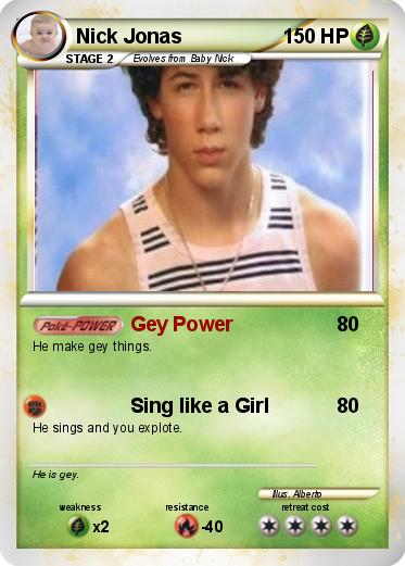 Pokemon Nick Jonas