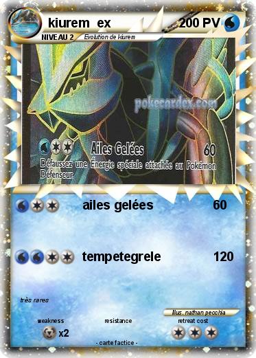 Pokemon kiurem  ex