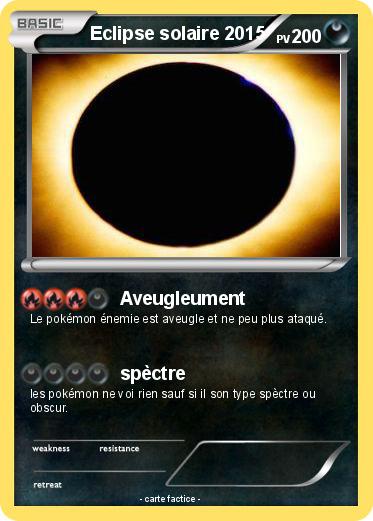 Pokemon Eclipse solaire 2015