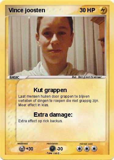 Pokemon Vince joosten