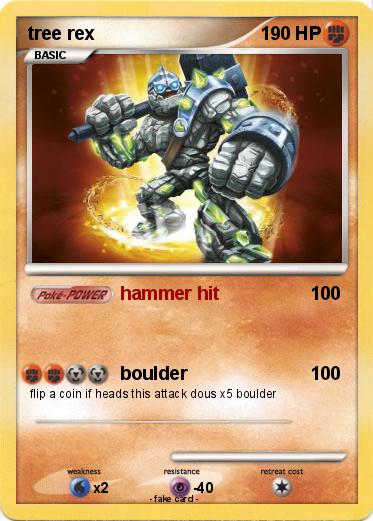 Pokemon tree rex