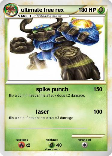 Pokemon ultimate tree rex