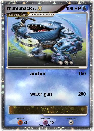 Pokemon thumpback