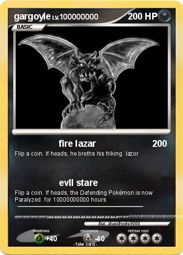 Pokemon gargoyle