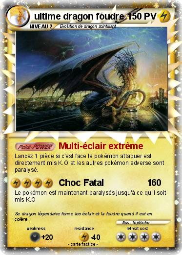Pokemon ultime dragon foudre