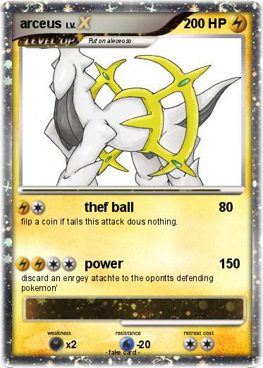 Pokemon arceus
