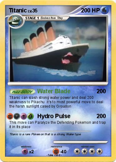 Pokemon Titanic