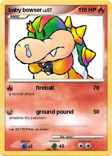 Pokemon baby bowser
