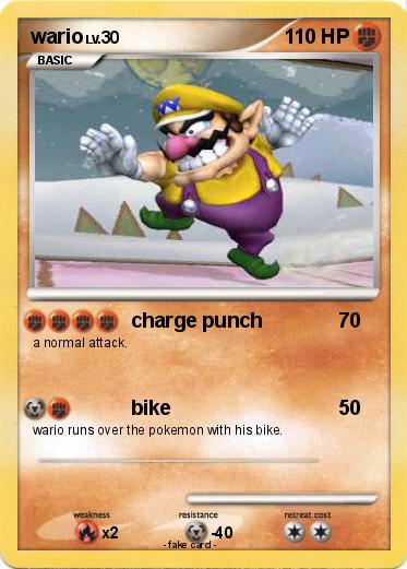 Pokemon wario