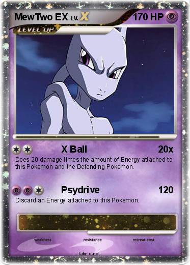 Pokemon MewTwo EX