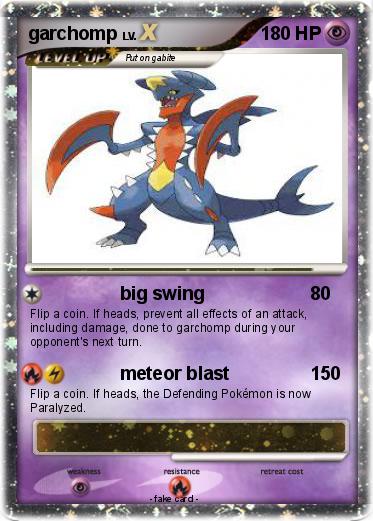 Pokemon garchomp