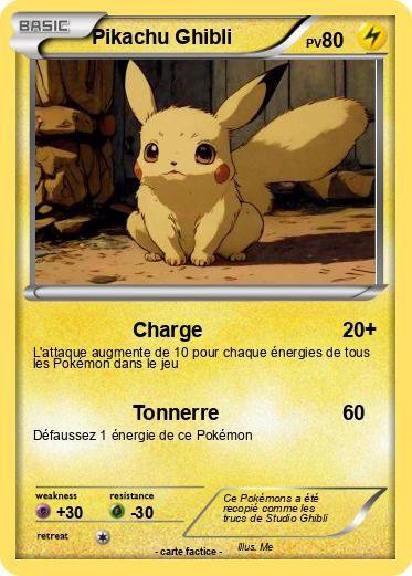 Pokemon Pikachu Ghibli