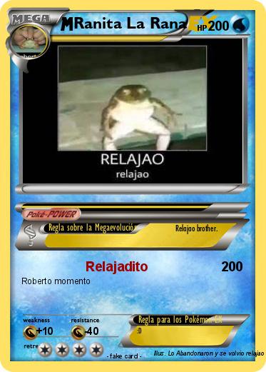 Pokemon Ranita La Rana