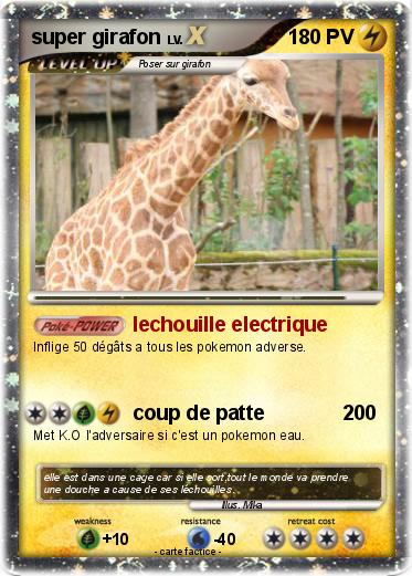 Pokemon super girafon