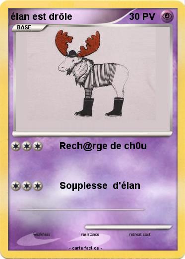 Pokemon élan est drôle
